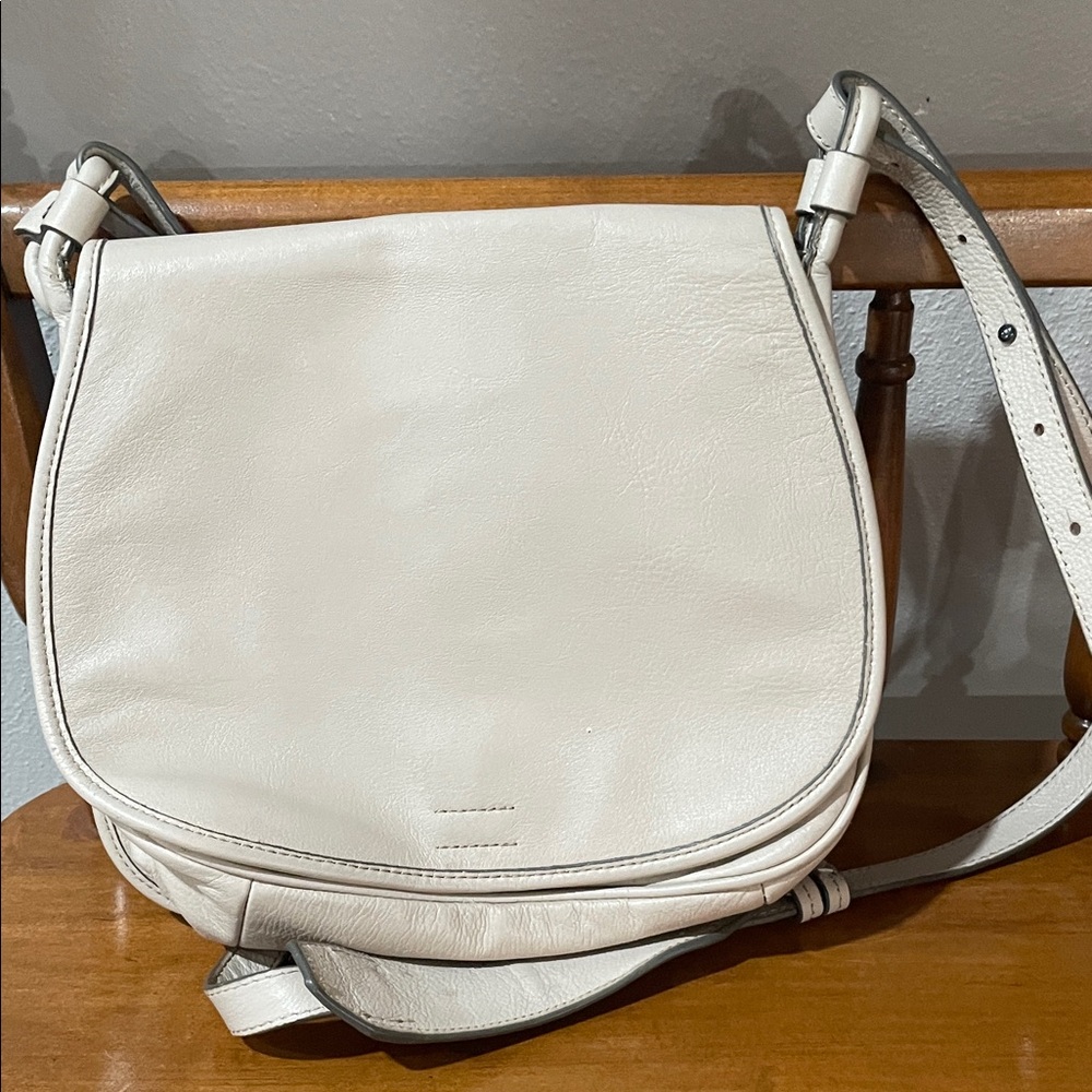 Banana Republic Cream Crossbody Bag